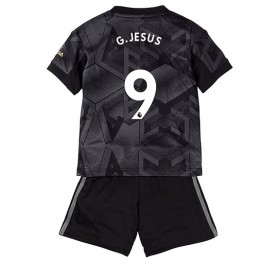 Baby Fußballbekleidung Arsenal Gabriel Jesus #9 Auswärtstrikot 2022-23 Kurzarm (+ kurze hosen)